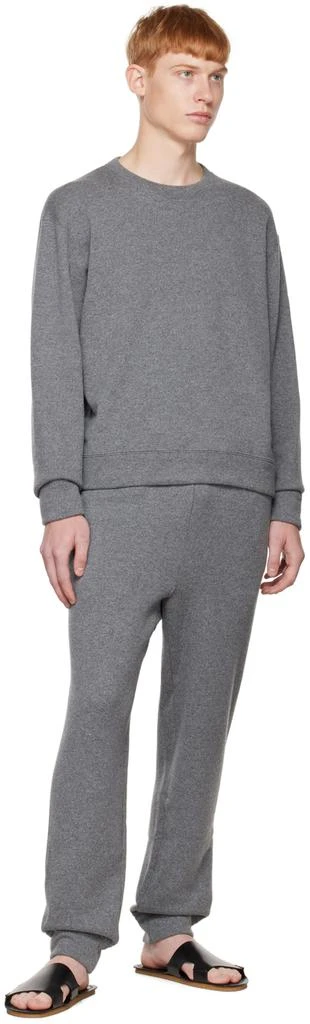 The Row Gray Lusaka Lounge Pants 4