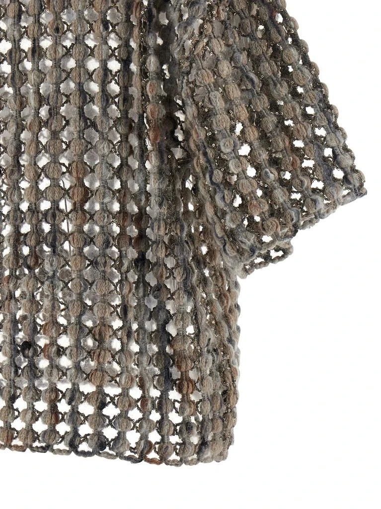 Brunello Cucinelli Brunello Cucinelli Short Sleeved Knitted Top 4