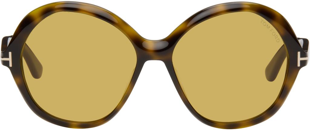 Tom Ford Brown Annabelle-02 Sunglasses - Accessories - BeyondStyle