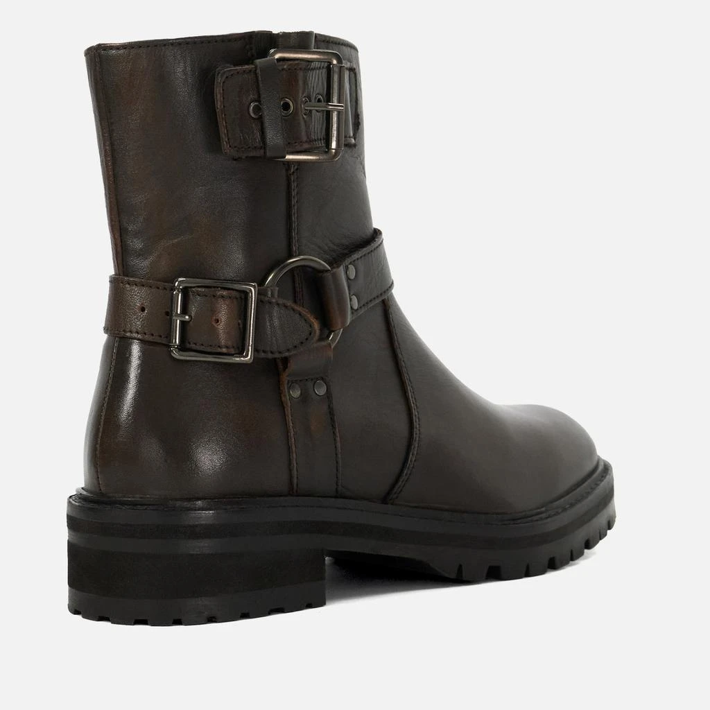 DUNE London Dune London Women's Piton Leather Low Boots 4