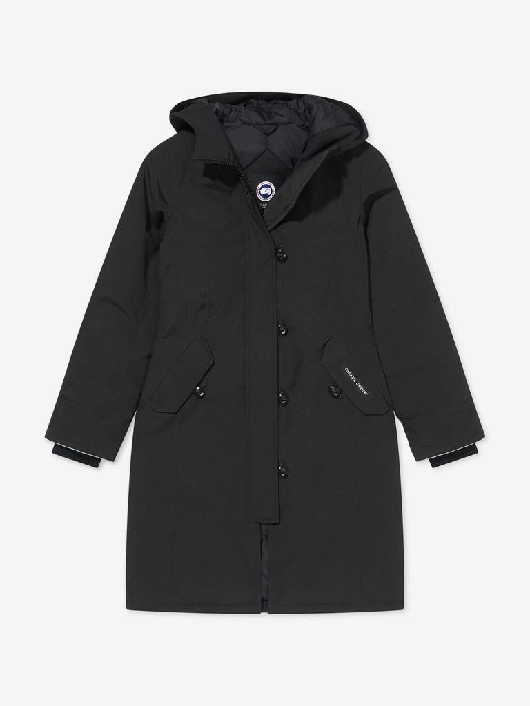 Canada Goose Canada Goose Girls Brittania Down Parka Black M-10-12 