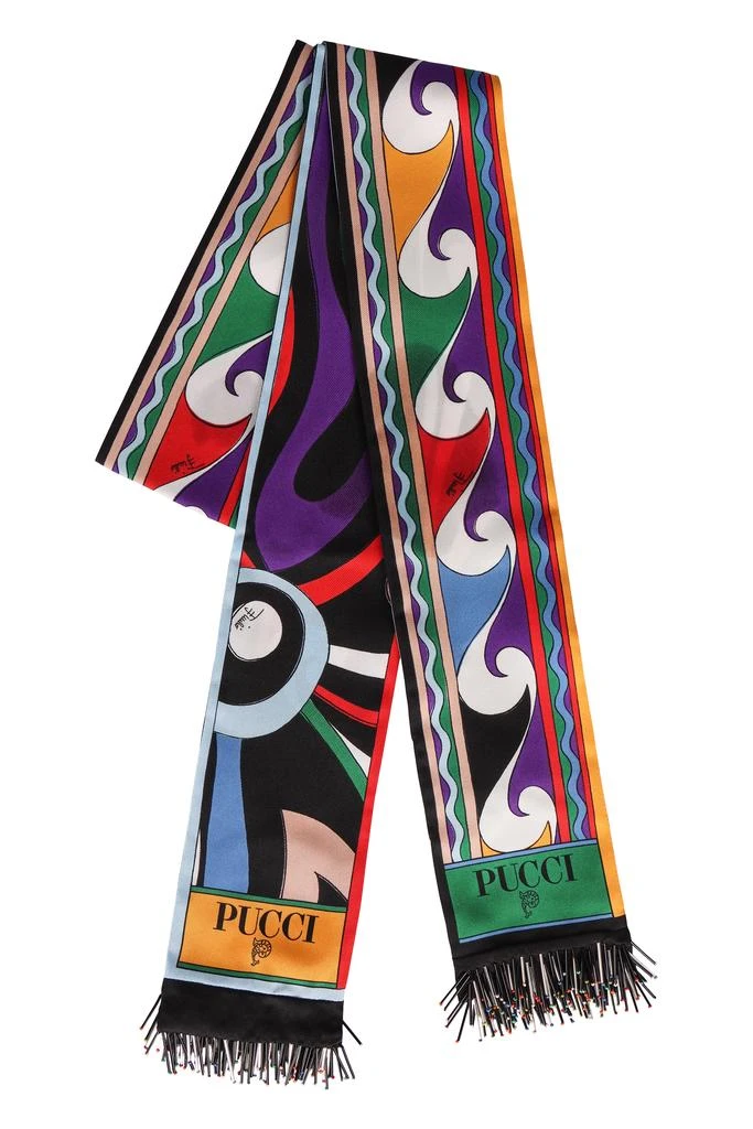 EMILIO PUCCI PRINTED SILK SCARF 2