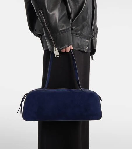 Khaite Simona suede shoulder bag 2