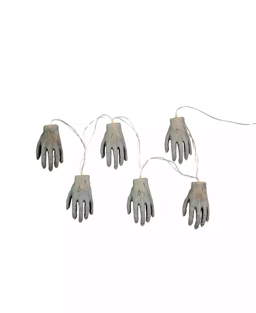 Northlight Skeleton Hands Halloween 6 Piece Light Set