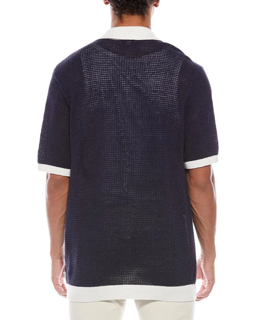 Onia Linen Button-Up Sweater 2