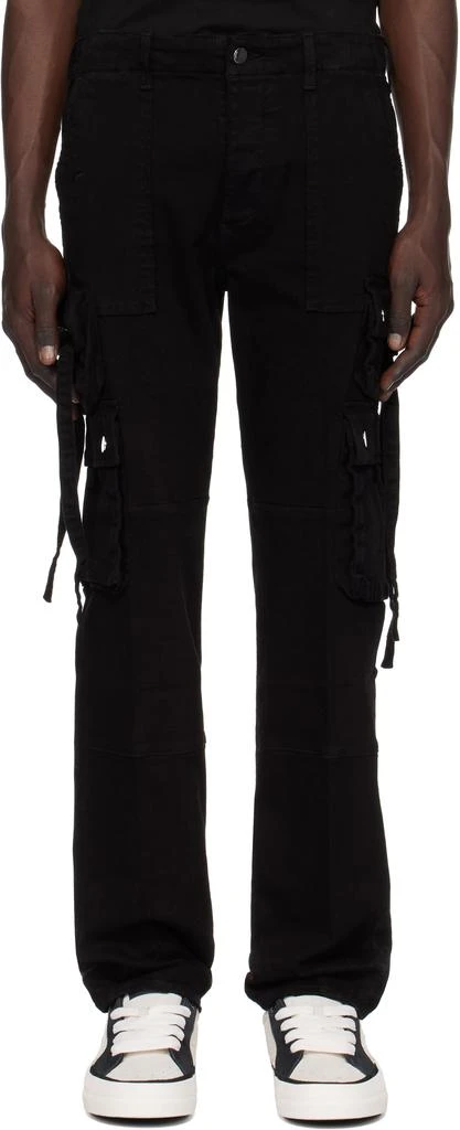 AMIRI Black Tactical Cargo Pants 1