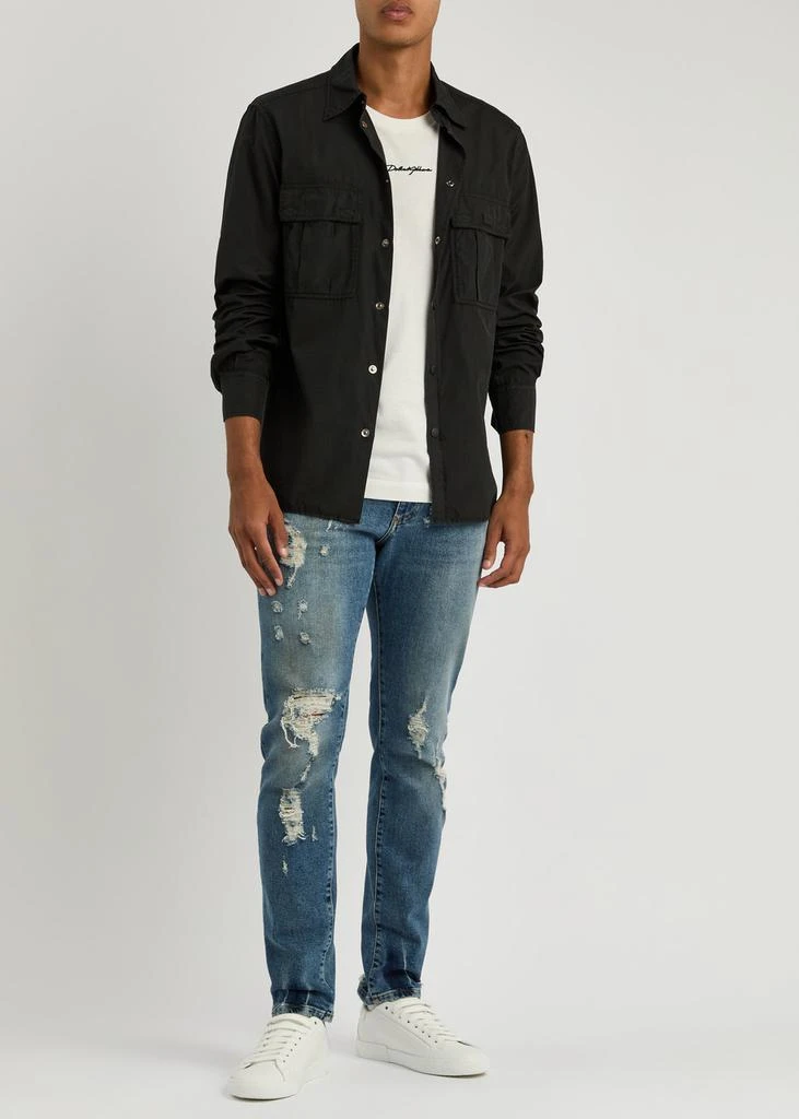 Dolce
Gabbana Cotton-poplin shirt 4