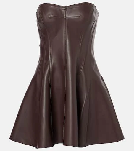 knee length dresses for ladies SLEEVELESS GRACE DRESS – Chocolate – Norma Kamali main image 0