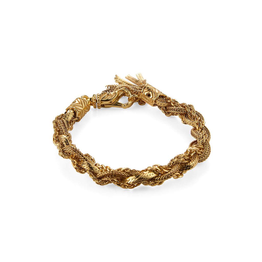 ブレスレット emanuele bicocchi BRAIDED NEW LOGO SMALL BRACELET small round braid bracelet | EMANUELE BICOCCHI