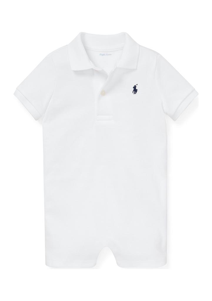 Ralph Lauren Baby Boys Soft Cotton Polo Shortall