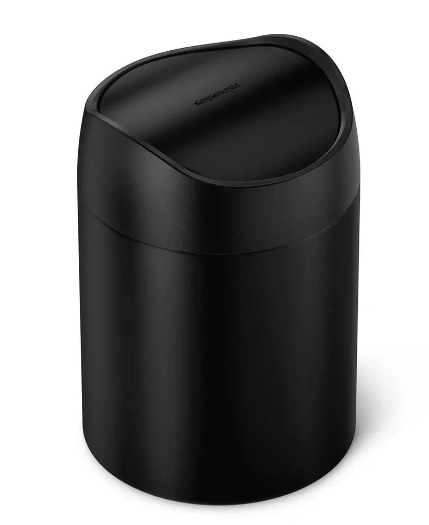 simplehuman 1.5 Liter Countertop Bathroom Trash Can