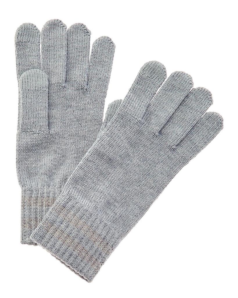 Lord & Taylor Lord & Taylor Varsity Stripe Wool-Blend Gloves