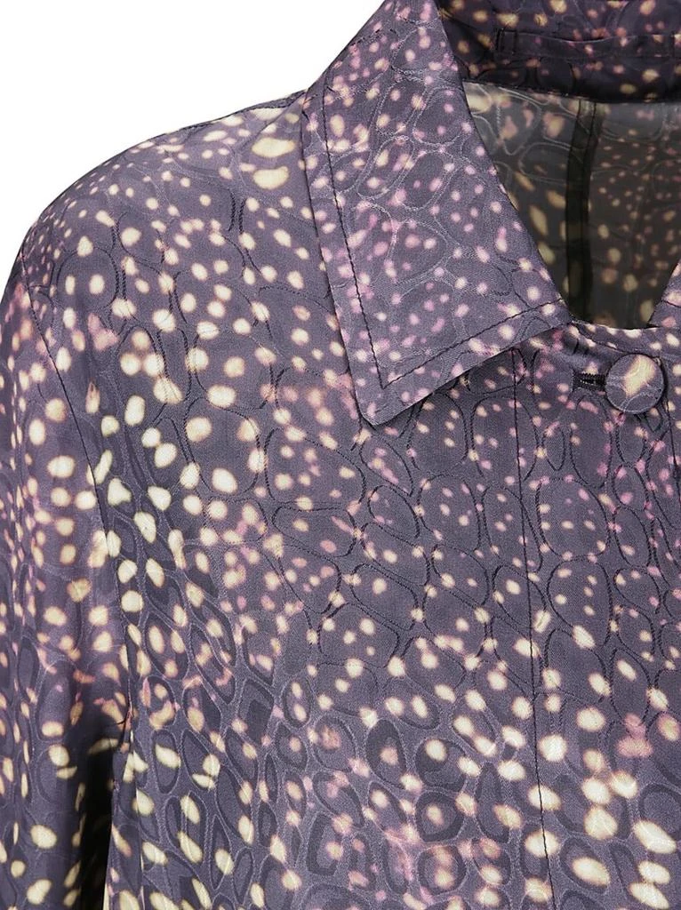 Dries Van Noten Printed Trench Coat 3