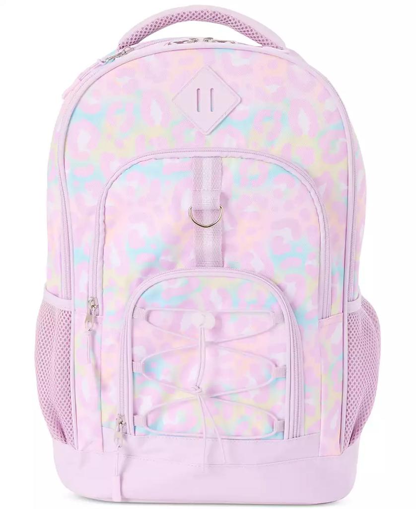 InMocean Big Girls Pastel Cheetah Backpack & Lunch Bag Set