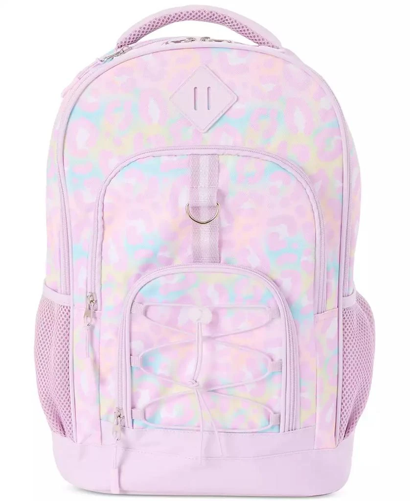InMocean Big Girls Pastel Cheetah Backpack & Lunch Bag Set 2
