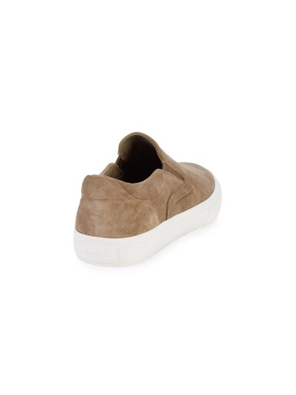 Vince Fairfax Suede Slip On Sneakers 3