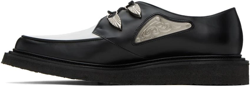 Toga Virilis Black & White Hardware Derbys 3
