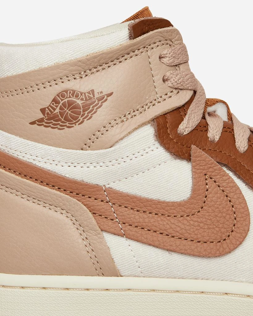 Jordan Women's Air Jordan 1 High Method of Make Sneakers Legend Mid Brown 7