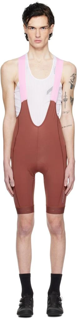 MAAP Red & Pink Training Bib 3.0 Shorts 1