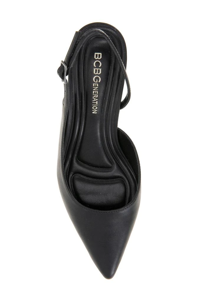 BCBG Kittie Slingback Kitten Heel Pump 5