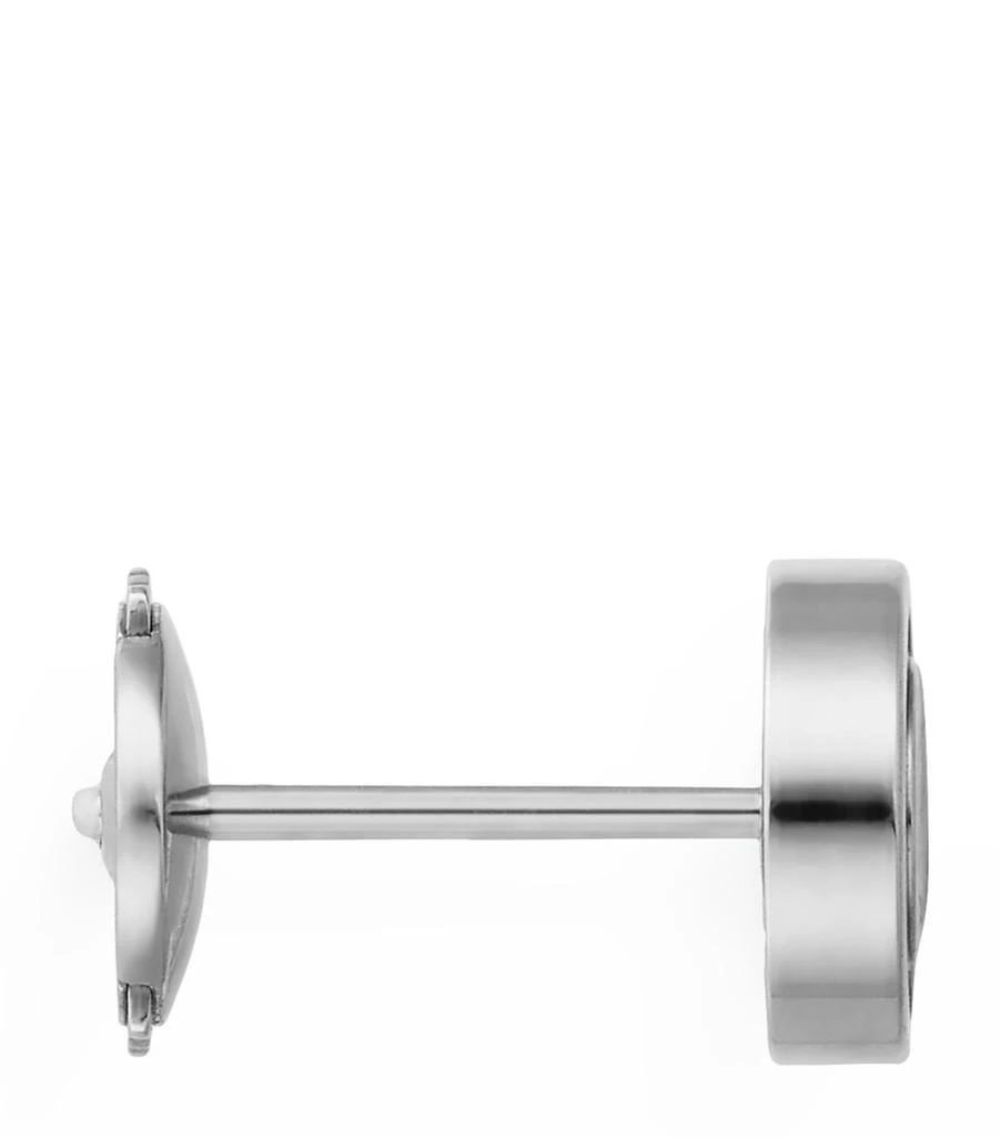 Cartier White Gold LOVE Stud Earrings 5