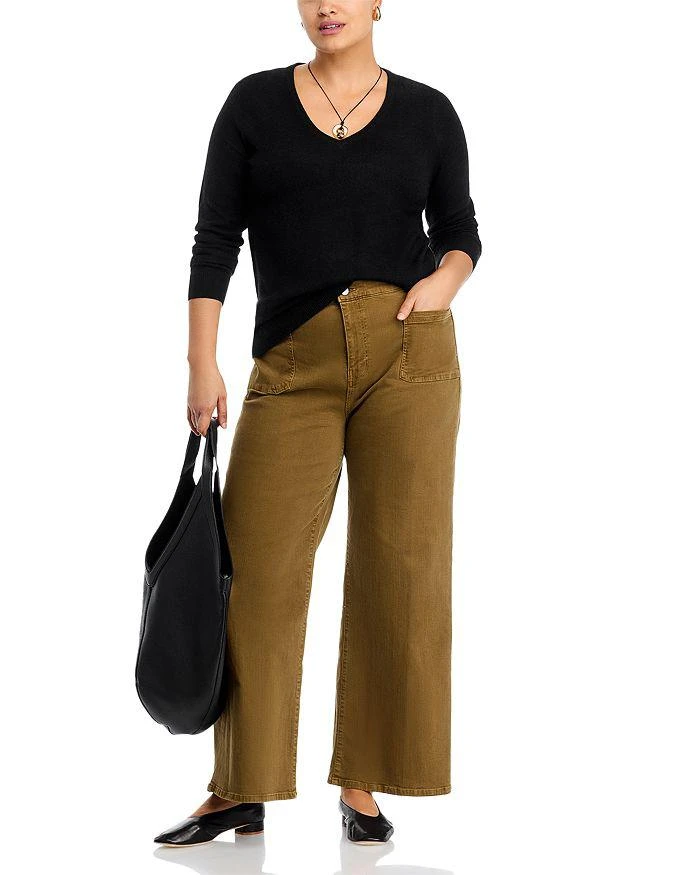 Bloomingdale's C by Bloomingdale's V-Neck Cashmere Sweater - Exclusive 3