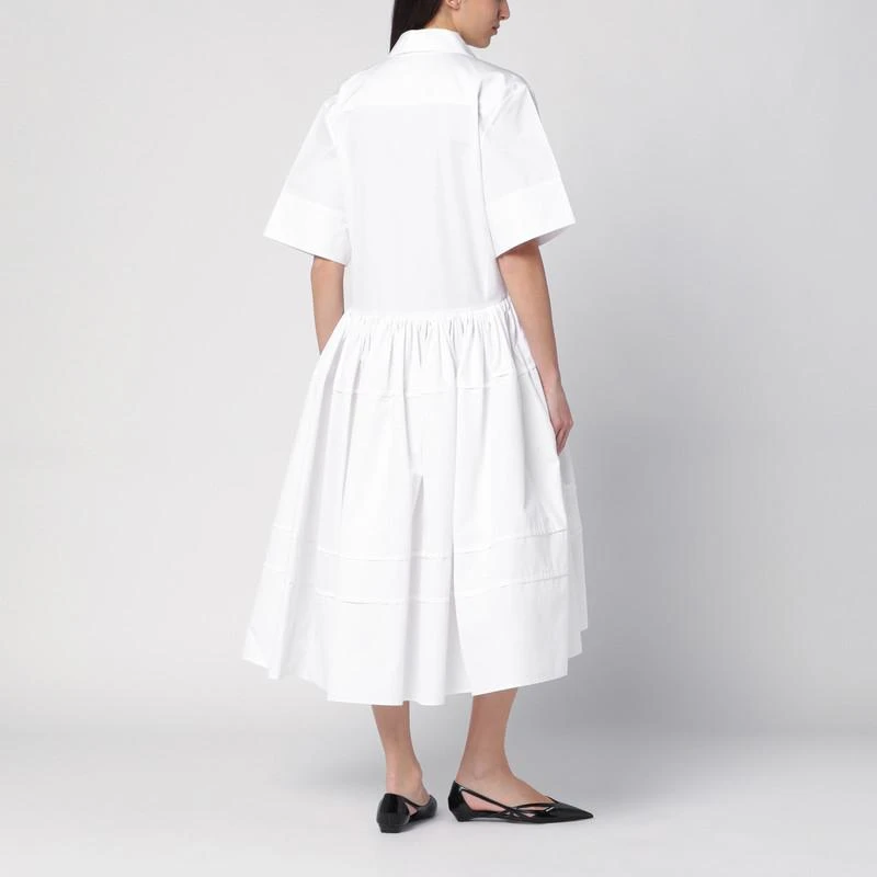 Jil Sander White cotton chemisier dress 3