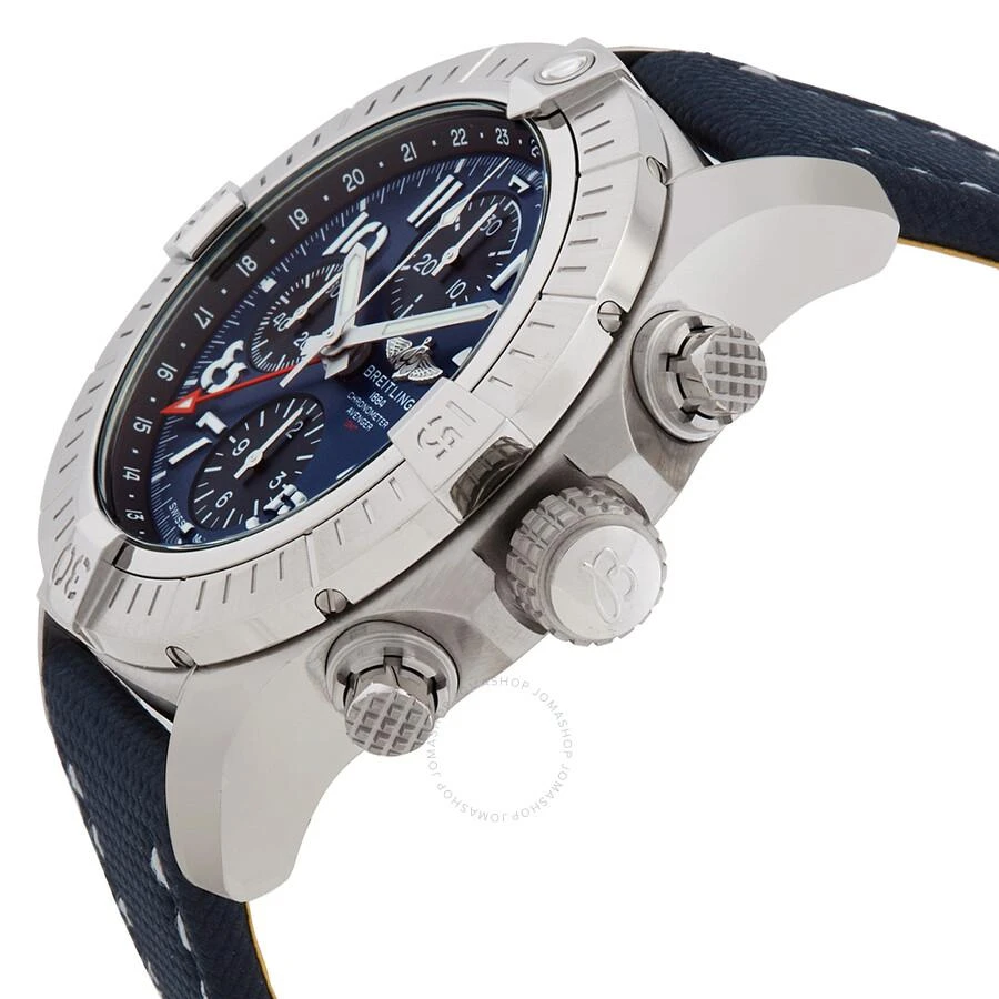 BREITLING Avenger Chronograph GMT Automatic Chronometer Blue Dial Men's Watch A24315101C1X1 2