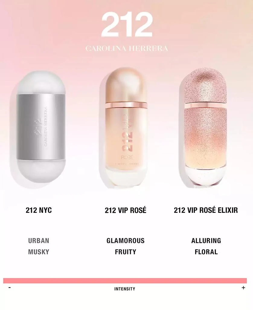 Carolina Herrera 212 VIP Rosé Elixir Eau de Parfum Spray, 2.7 oz. 4