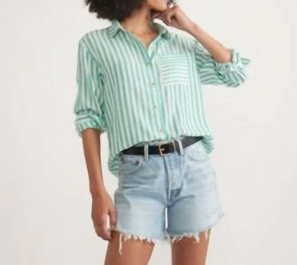Marine Layer Marine Layer - Abbey Linen Button Down Shirt 1