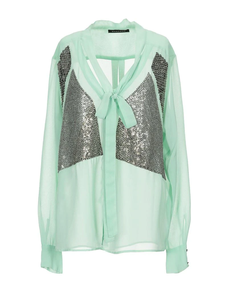 MANGANO Patterned shirts & blouses 1