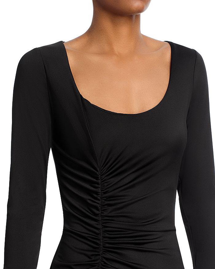 Black Halo Atlanta Ruched Dress