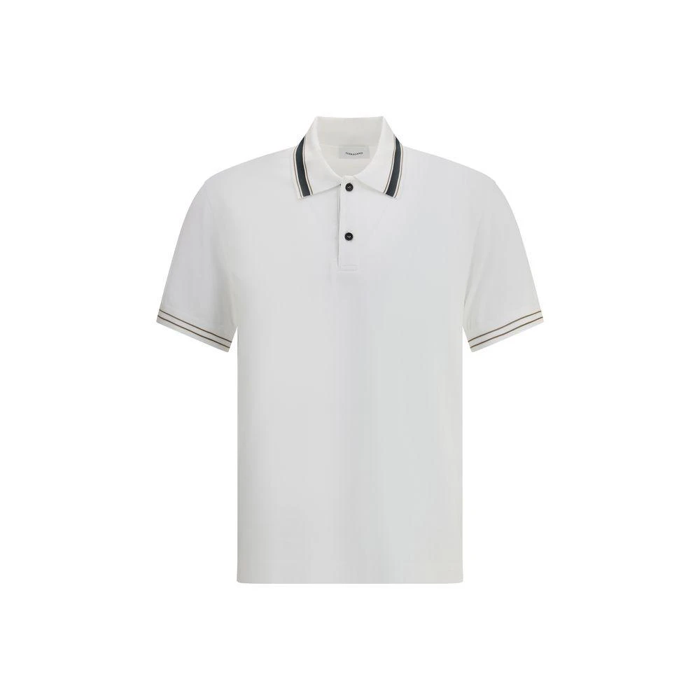 Salvatore Ferragamo Ferragamo Logoed Polo Men
s Shirt 1
