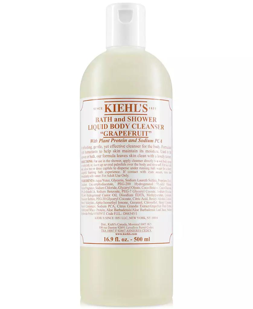 Kiehl's Grapefruit Bath & Shower Liquid Body Cleanser, 16.9-oz.