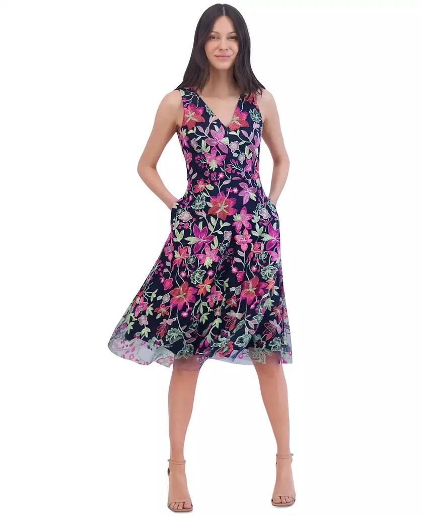 Petite Dresses Jessica Howard Sleeveless Evening Gown Petite