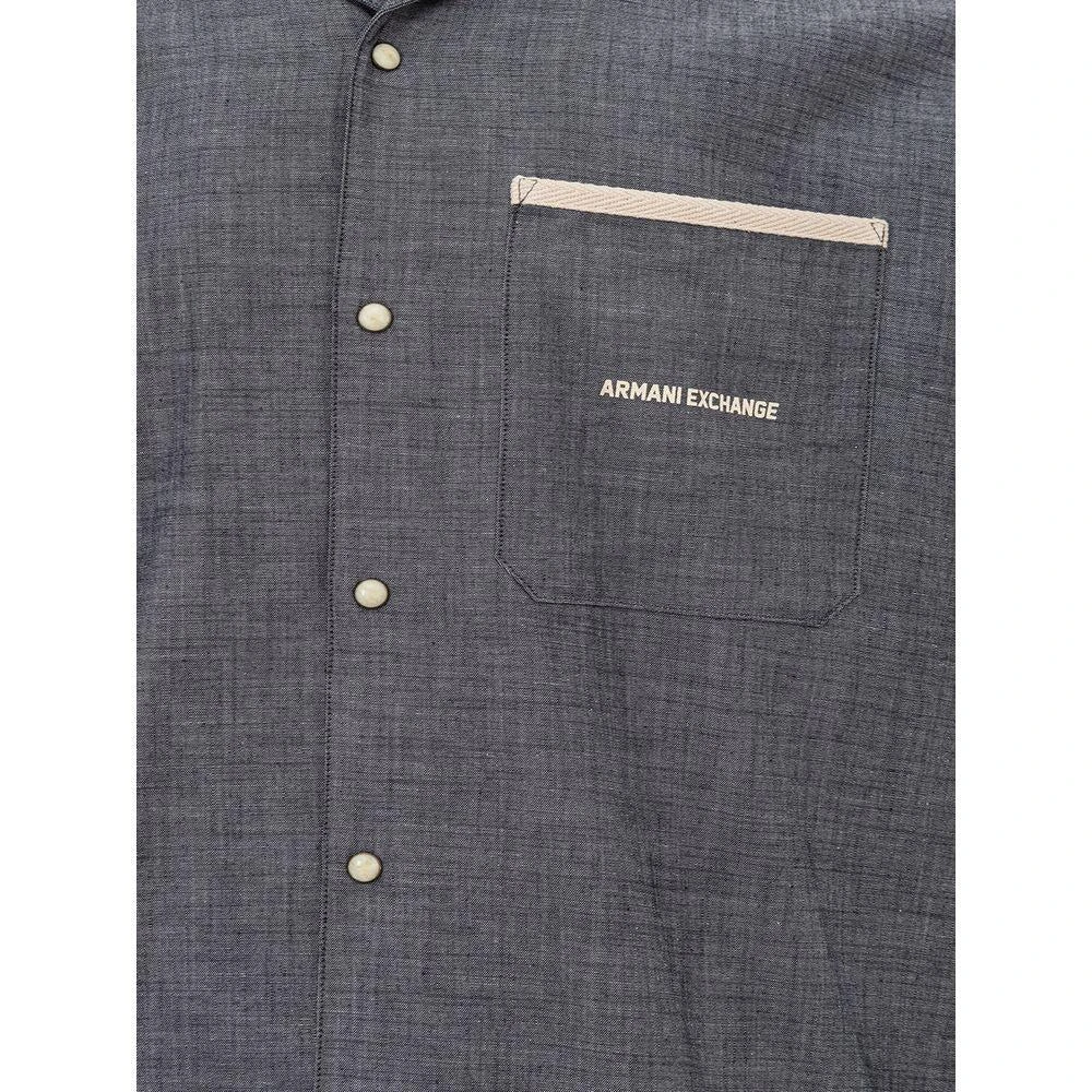 Armani Exchange Armani Exchange Sleek  Cotton Shirt for Men's Men 3