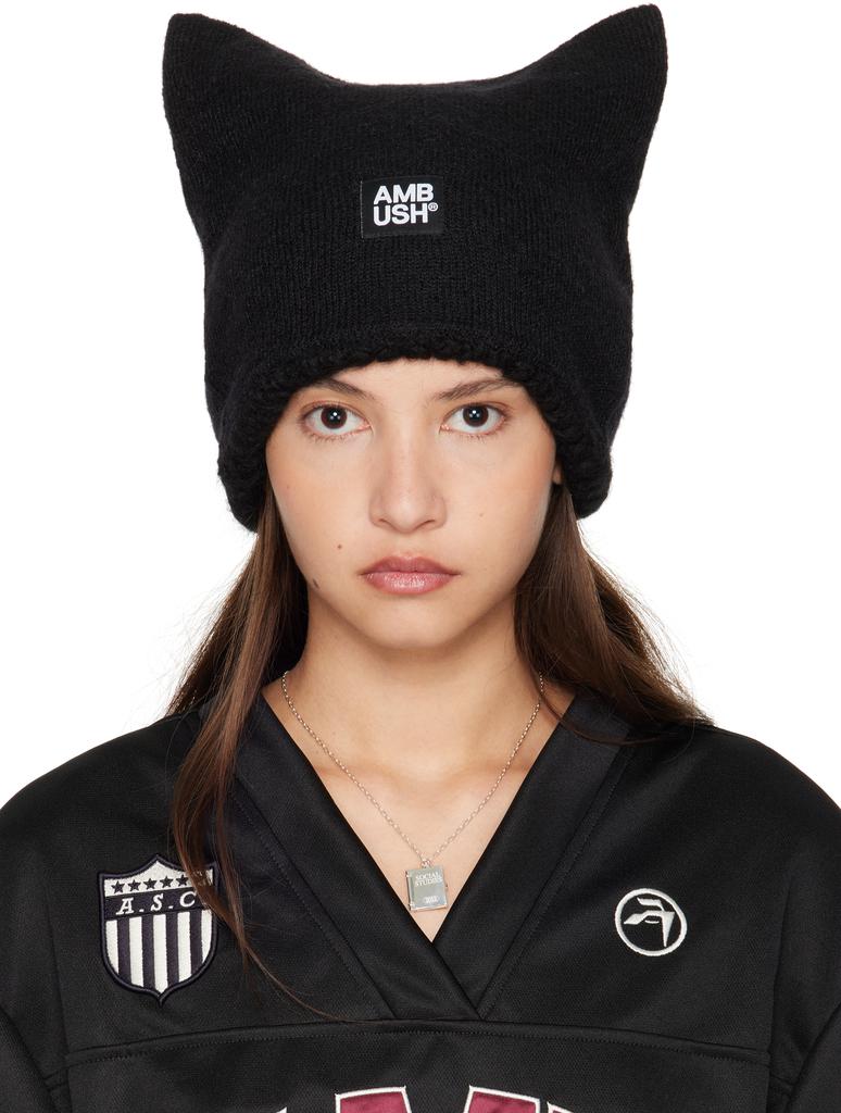 Ambush Black Rave Beanie