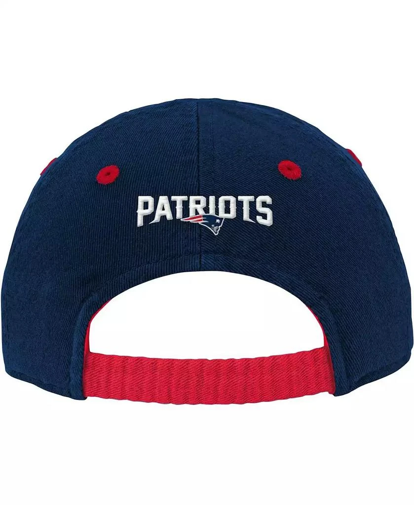 Outerstuff Infant Boys and Girls Navy New England Patriots Team Slouch Flex Hat 3