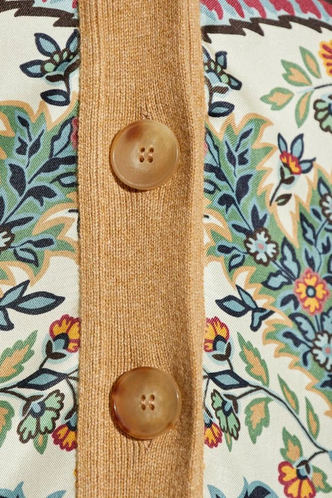 ETRO Etro Floral Printed Knit Cardigan 2