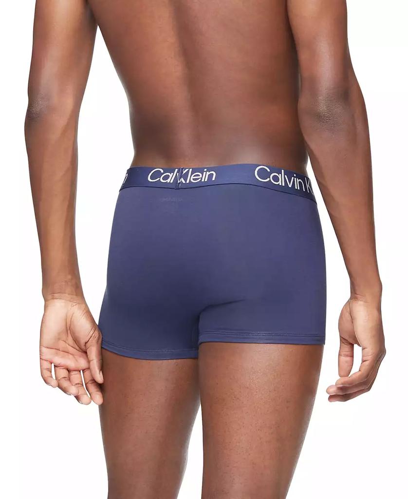 Calvin Klein Men's 3-Pack Ultra Soft Modern Modal Trunk Underwear