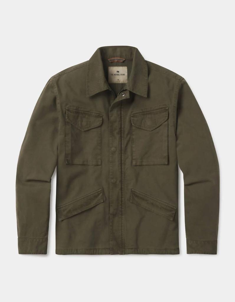 The Normal Brand The Normal Brand - Men's James Canvas Military Jacket