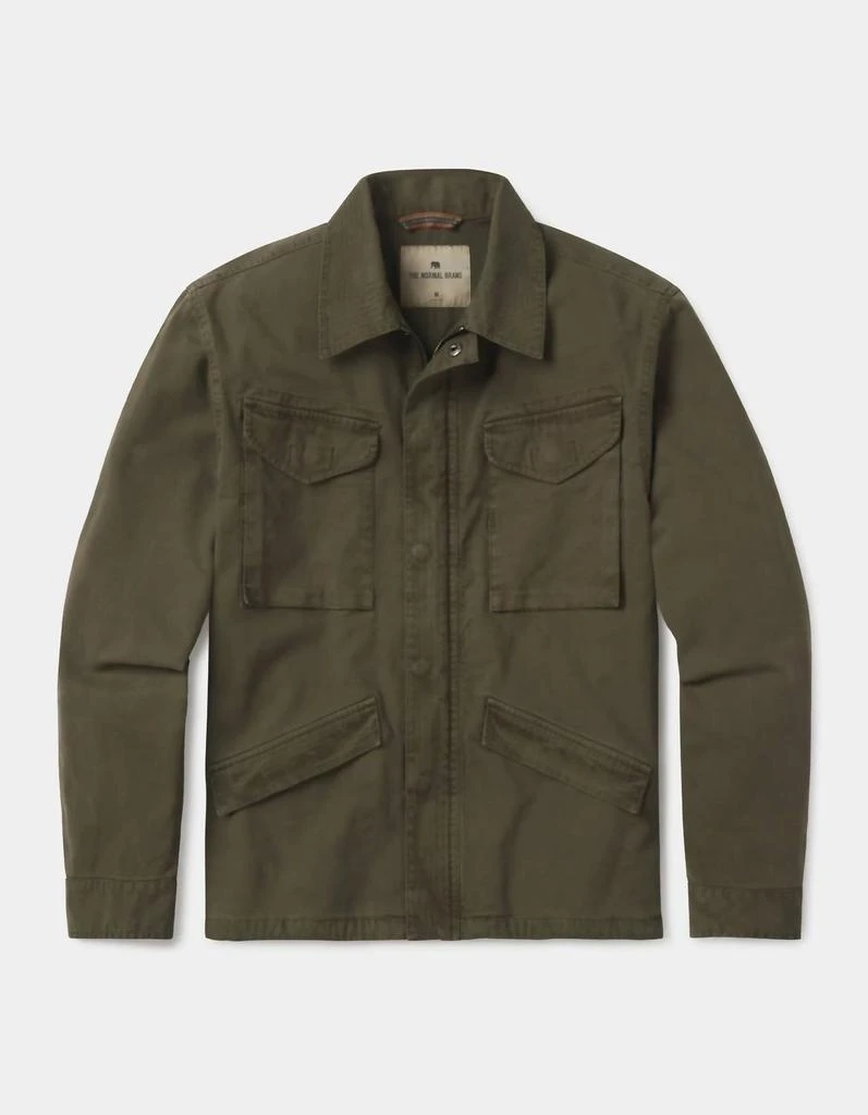The Normal Brand The Normal Brand - Men's James Canvas Military Jacket 1