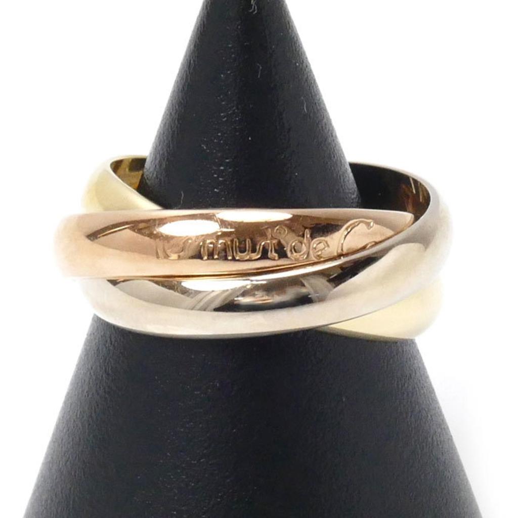 Cartier pink gold (18K) gold (18K) yellow gold (18K) Band Ring (Pre-Owned)