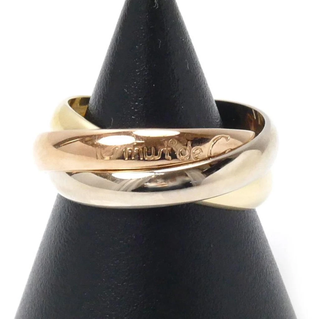 Cartier pink gold (18K) gold (18K) yellow gold (18K) Band Ring (Pre-Owned) 1