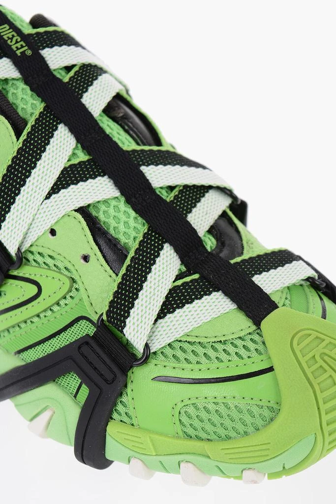 Diesel Mesh S-Prototype-Cr Sneakers With Velcro Fastening 4