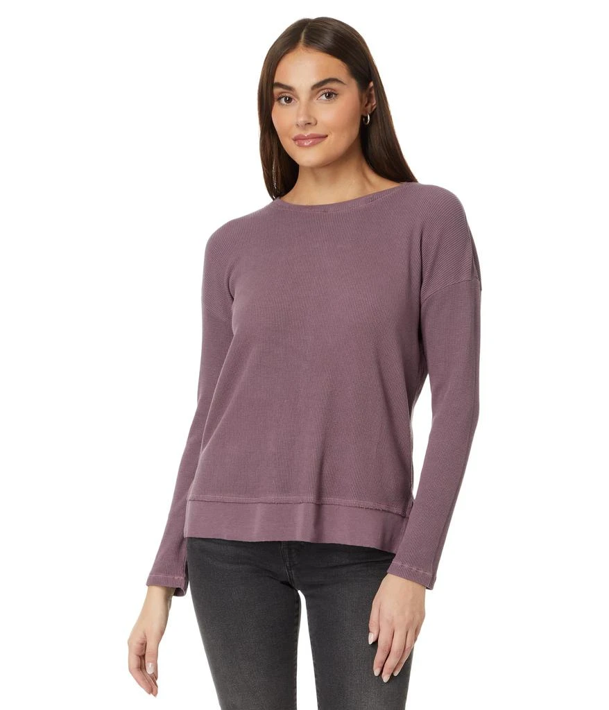 Mod-o-doc Long Sleeve Crew Neck Boxy Top 1