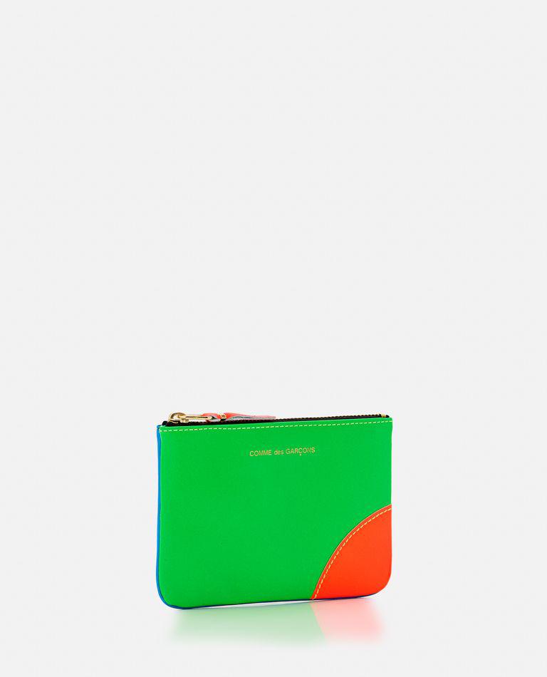 Comme des Garcons Super Fluo Leather Line Wallet