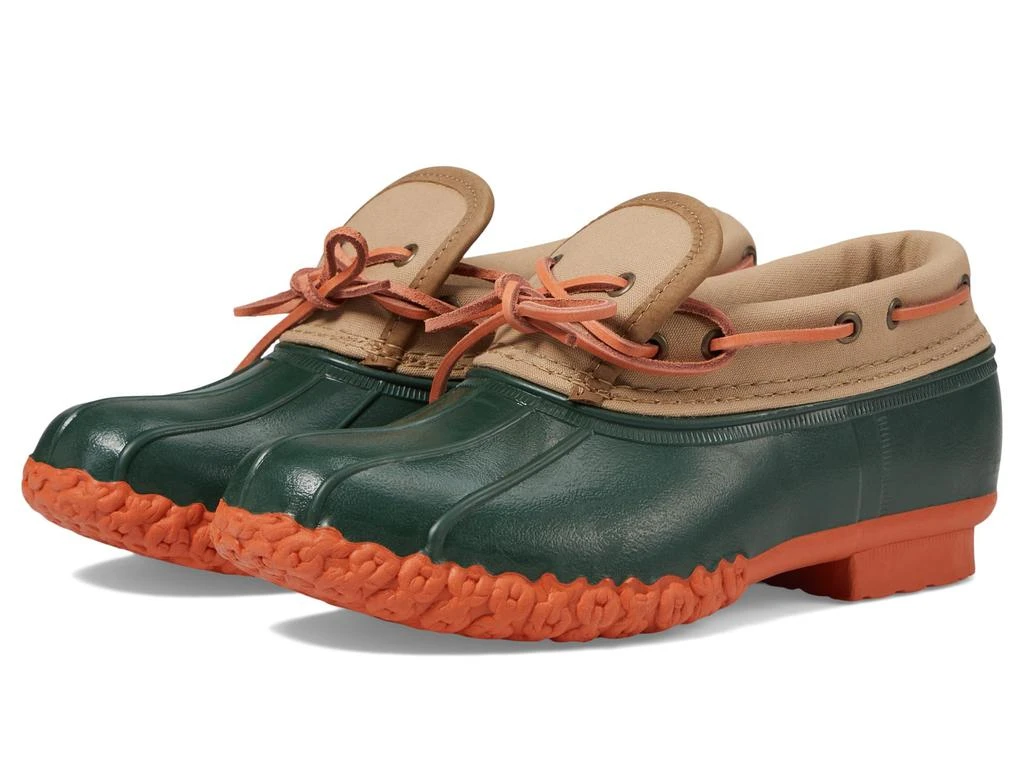 L.L.BEAN Rubber Moc Canvas 1