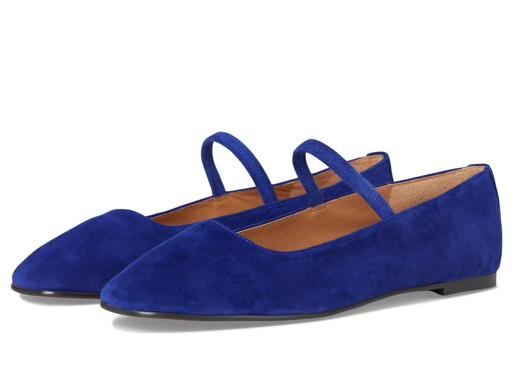 Madewell The Greta Ballet Flat In Suede 1
