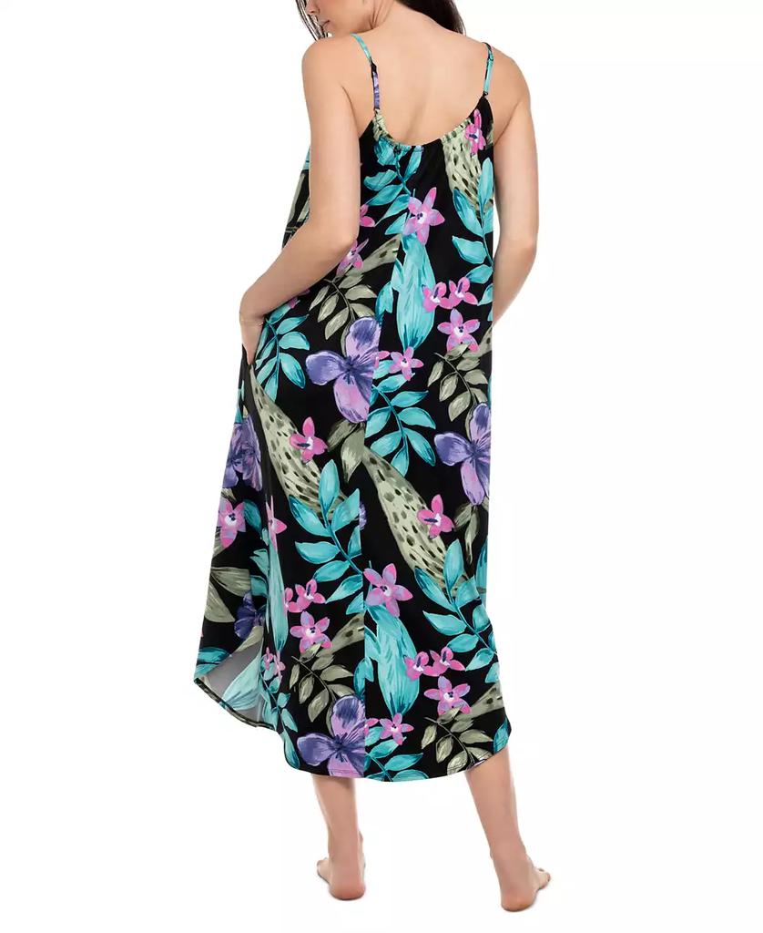 Linea Donatella Women's Rachidah Floral Maxi Nightgown